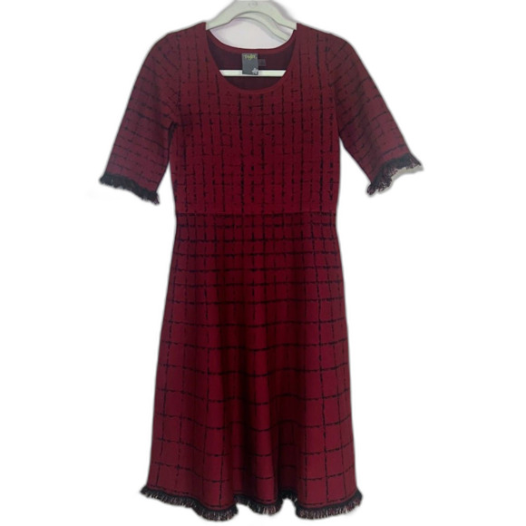 Taylor Phyllis Sweater Dress Size S - Picture 3 of 11